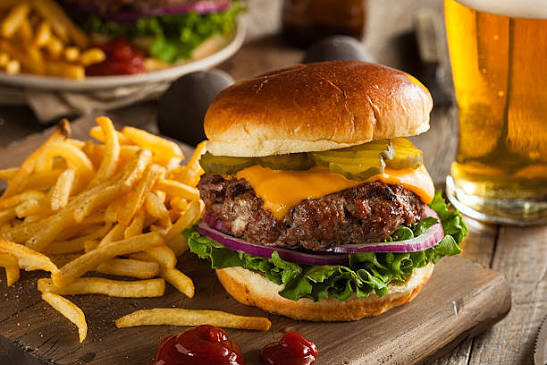 EMBER signature burger
